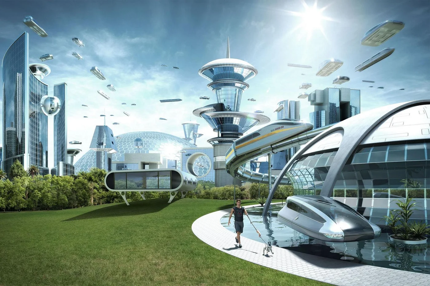 What a City of the Future Might Look Like (2013?)