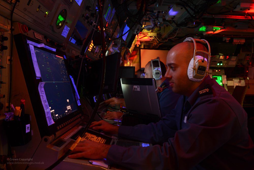 HMS Monmouth Radar Operator