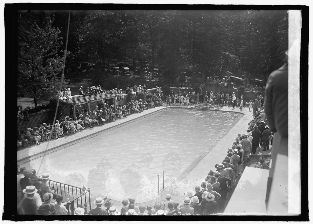 Opening pool Columbia Country Club