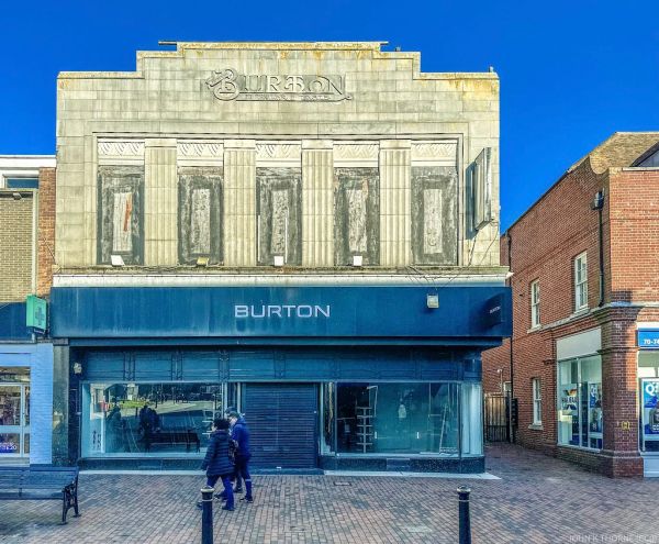 Former Burton Store Sittingbourne Kent.
