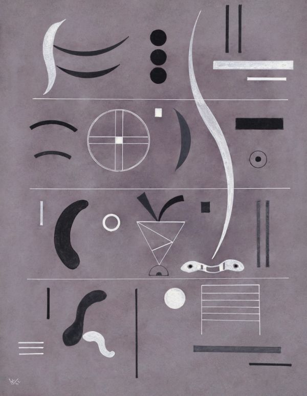 Four Parts (1932) drawing high