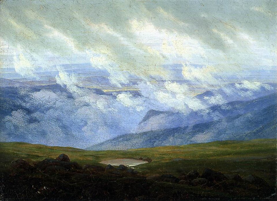 Caspar David Friedrich - Drifting Clouds - WGA8259
