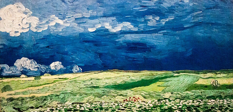 Wheat Field under Clouded Sky (JH 2097) - My Dream