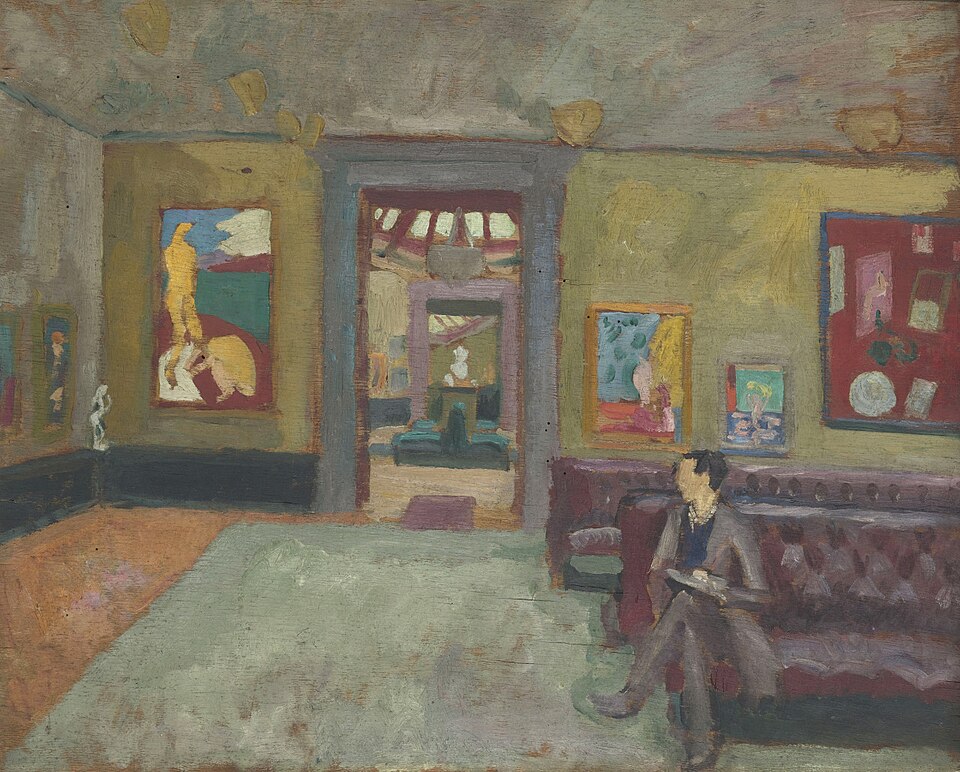 Roger Fry, The Matisse Room, Second Post-Impressionist Exhibition at Grafton Galleries, London, 1912