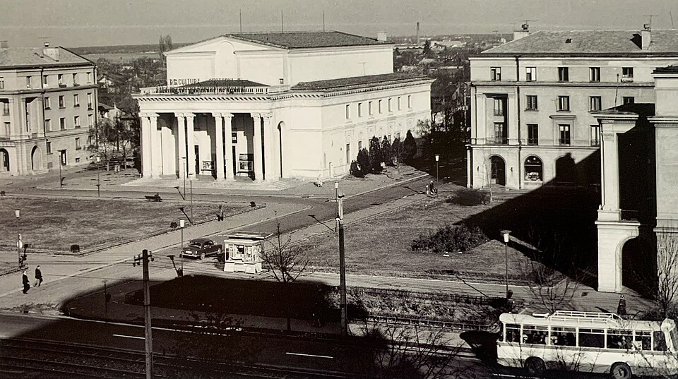 "Brotherhood Between Nations" complex, Bucharest, Romania, in 1960