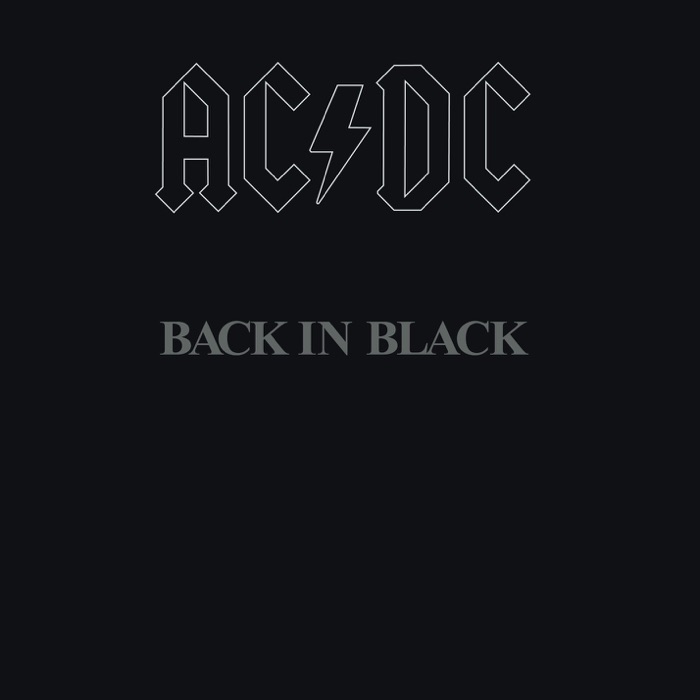 Back In Black唱片封面